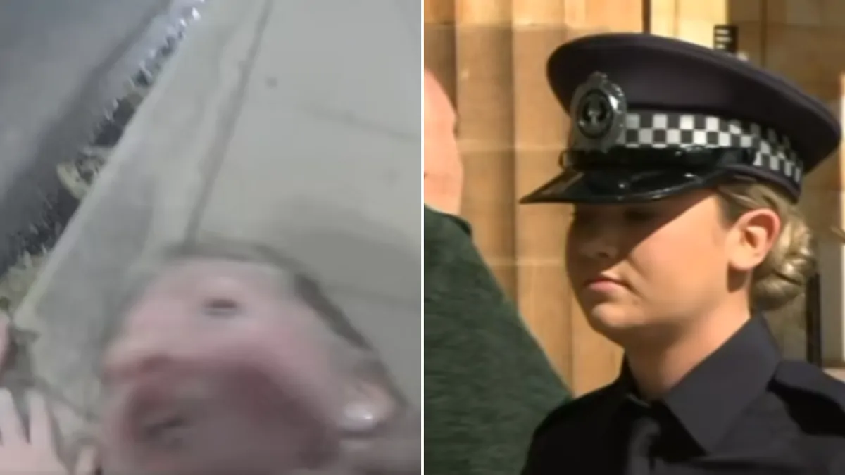 Bodycam captures moment Adelaide woman spits in police officer’s mouth Bodycam captures moment Adelaide woman spits in police officer’s mouth