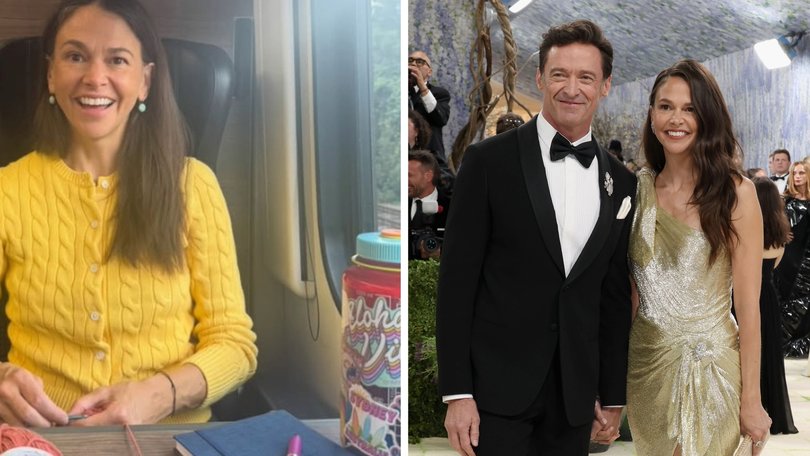 Sutton Foster has shared a sneak peak into her relationship with Australian acting legend Hugh Jackman, hinting the pair may have secretly visited Australia away from the public eye.