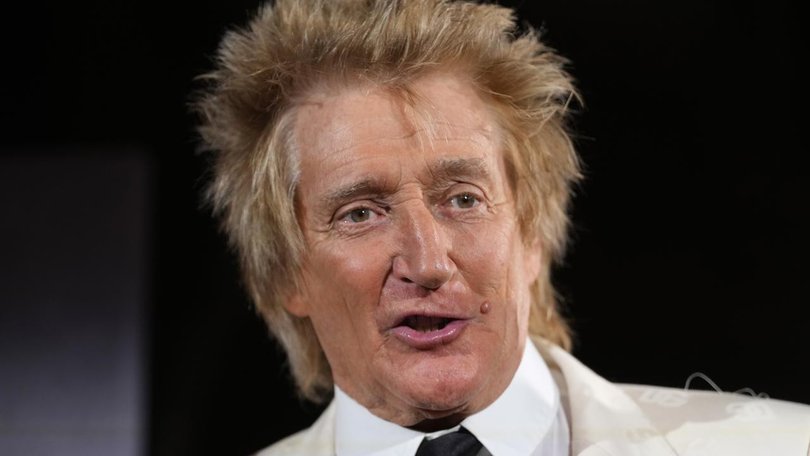 Announcing his final tour, an emotional Rod Stewart thanked fans for his "extraordinary life". (AP PHOTO)