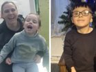 Elisha Brabin, 36, with daughter Prudence, 7, and, right, son Ellis, 8, all lost their lives in a housefire.