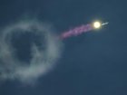 SpaceX's Starship rocket reached orbit for the first time in an unexpectedly shortened test flight. (AP PHOTO)