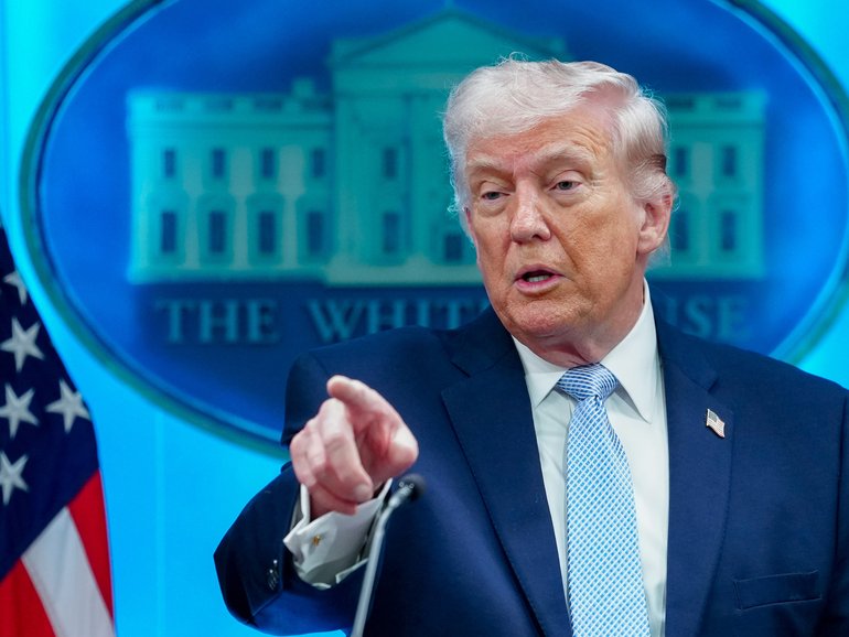 Trump has downplayed concerns over the misuse of artificial intelligence harming people as he stressed the importance of maintaining America’s competitive edge over China.
