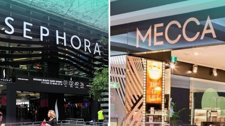 Sephora and Mecca microbeads.