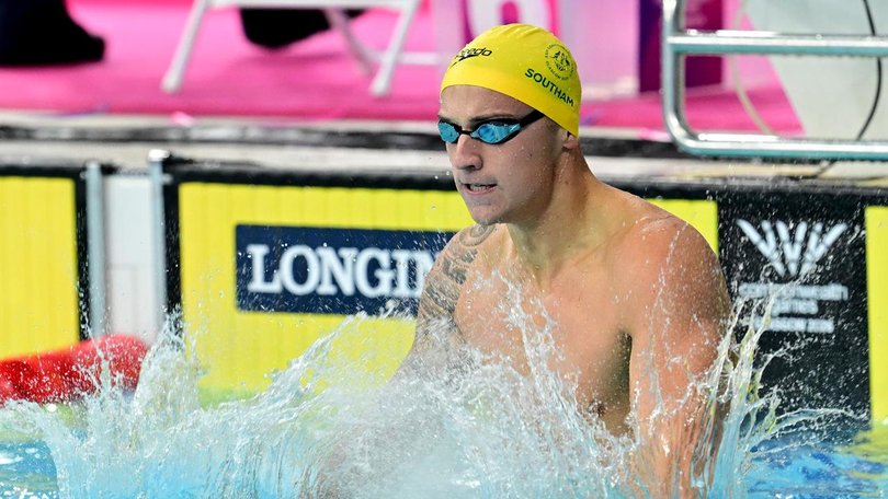 Flynn Southam wants to dominate the men’s 100m freestyle around the world over the next 18 months.