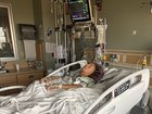 The mother-of-two has been left with life changing injuries following the freak incident.