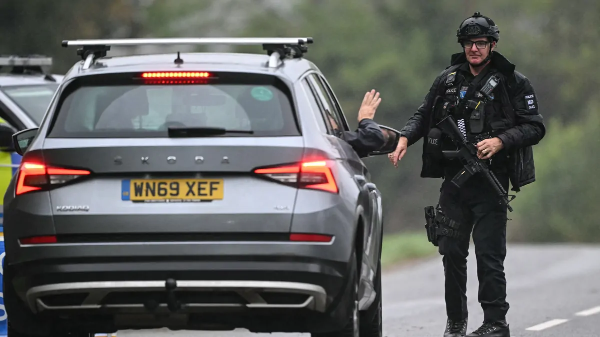 UK police probes Iran link to bomb scare at RAF base used by US bombers as 5 men released on bail