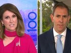 Sunrise host Nat Barr grilled Treasurer Jim Chalmers ahead of the RBA meeting on Tuesday.