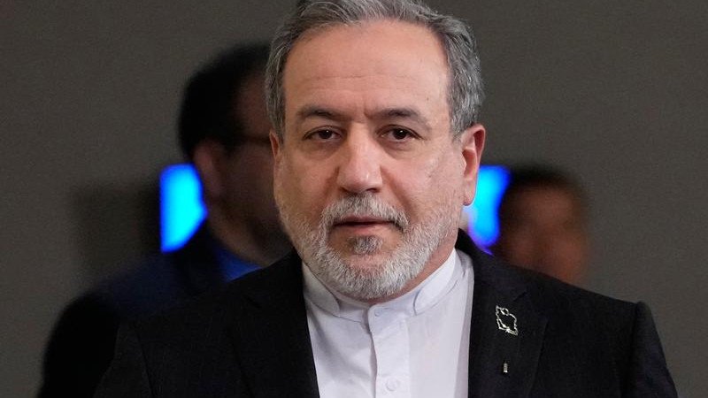 Iranian Foreign Minister Abbas Araqchi says indirect talks with the US over the Strait of Hormuz have become ‘more serious’ as the value of the rial drops.