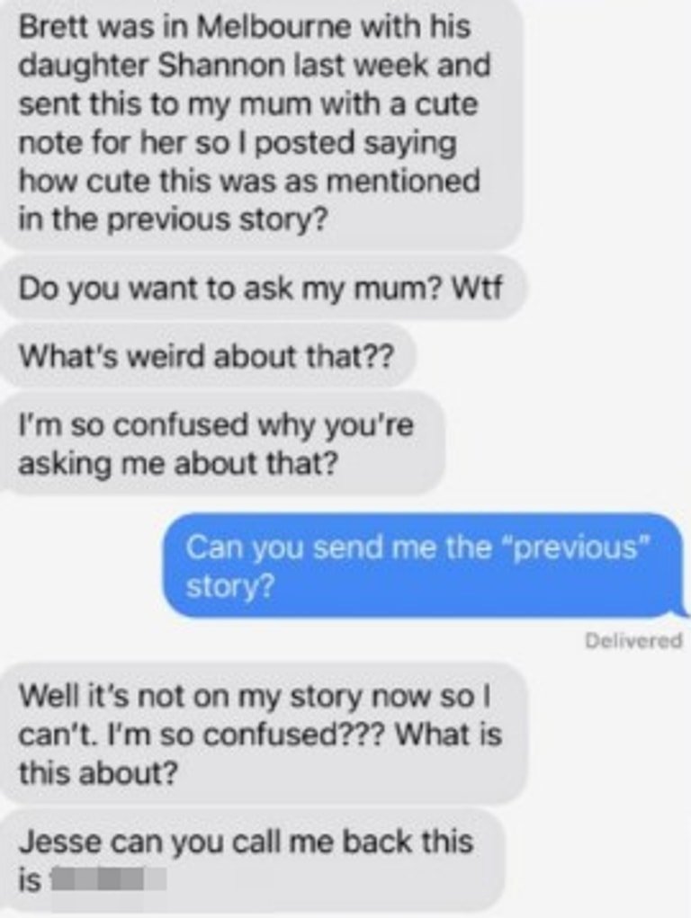 Jesse Baird confronted Beau Lamarre-Condon after he allegedly made the social media post.