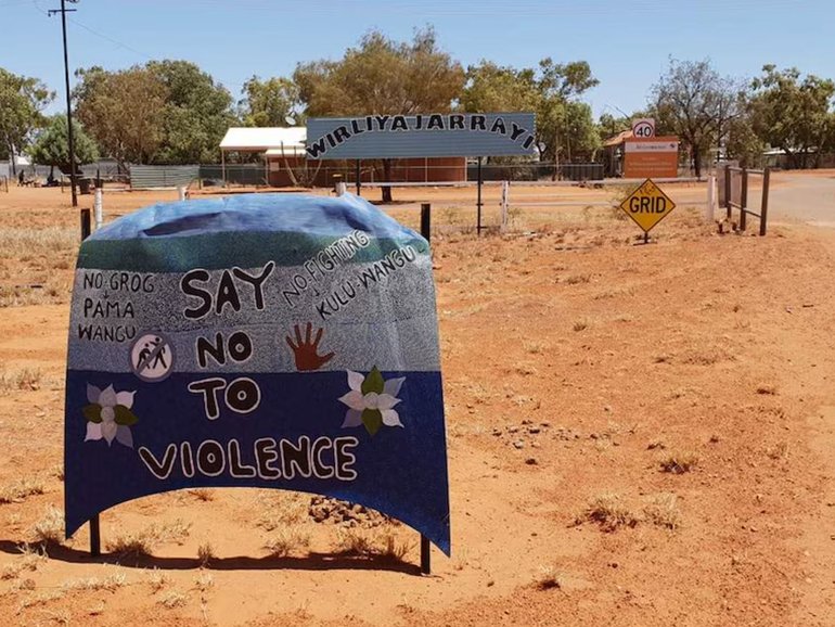 Ali Curung, an Indigenous Australian community in the Barkly Region of the NT.
