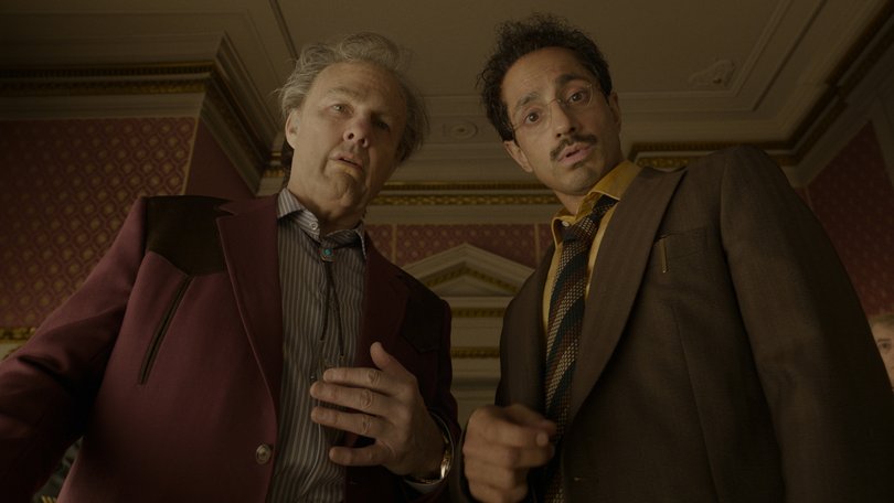 Tom Cruise and Riz Ahmed in Digger.