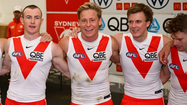 The sexual crimes squad has been investigating allegations made by exotic dancers against Isaac Heeney, Chad Warner, Nick Blakey and James Jordan on August 17 at Melbourne’s Pullman Hotel.