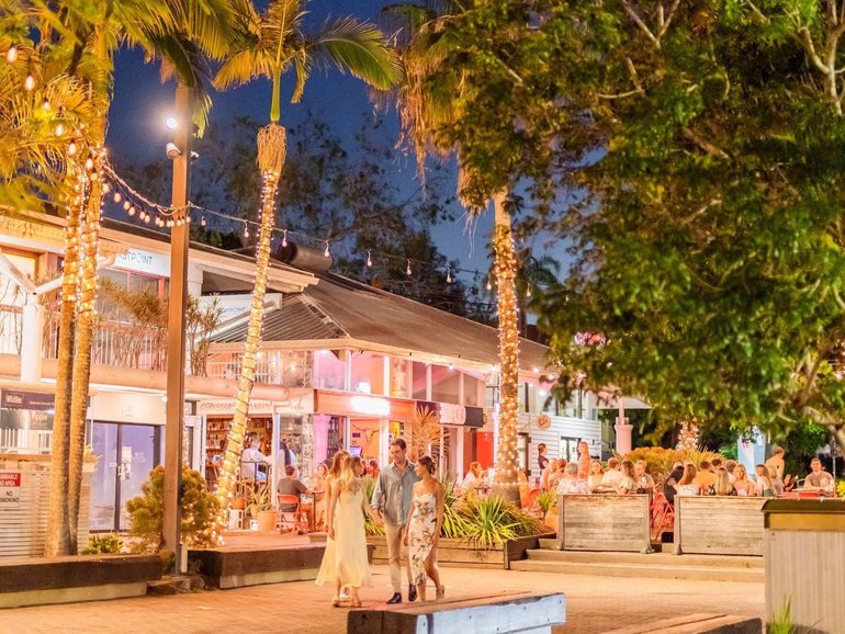 Noosa’s iconic Hastings St.