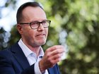 David Shoebridge elected as new leader of the Greens addresses the media in a press conference. NewsWire/ Gaye Gerard