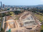 Earthworks are already under way at Brisbane's Victoria Park Olympic stadium site. (PR IMAGE PHOTO)