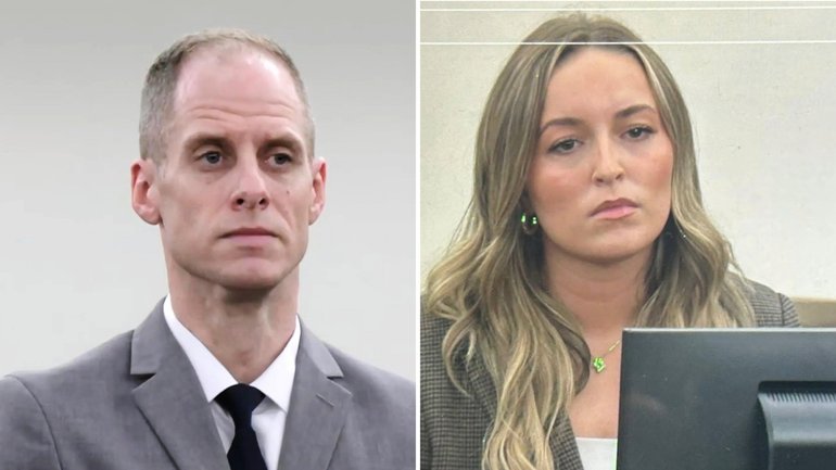 Explosive messages sent to his mistress before his wife was shot dead have been revealed in court, including a chilling declaration about the day she would die.