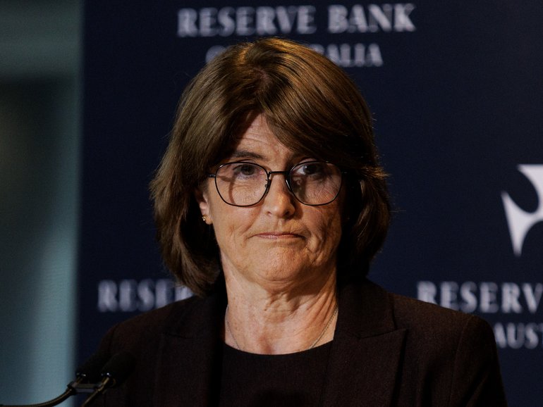RBA governor Michele Bullock told businesses to ‘step up to the plate’ and contribute more to lifting the nation’s productivity. 