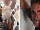 Images have emerged of bloody passengers involved in the mid-air struggle to bring down the knifewielding co-pilot on the Flydubai flight.