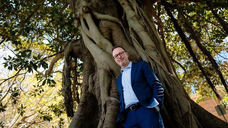 Senator David Shoebridge faces the challenge of growing voter support as the leader of the Greens. (George Chan/AAP PHOTOS)