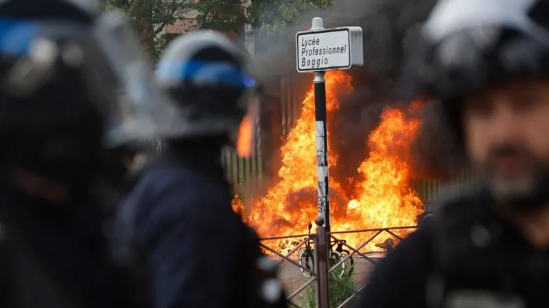 France school riots injure police, hundreds arrested as students protest teacher shortages, poor resources