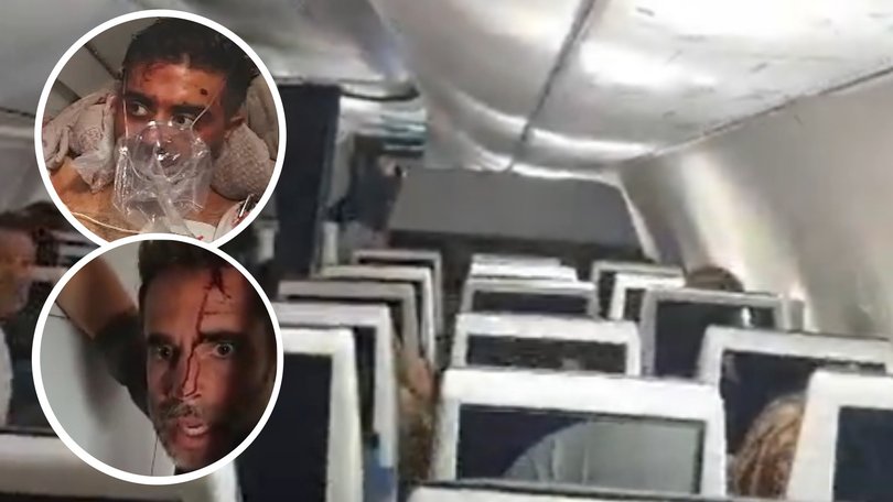 Passengers aboard a flight to Tel Aviv have described the terrifying moment the aircraft plunged thousands of feet within minutes after a violent attack broke out in the cockpit.