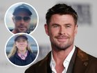 Chris Hemsworth has given fans a glimpse of his life away from Hollywood by sharing a proud dad moment.