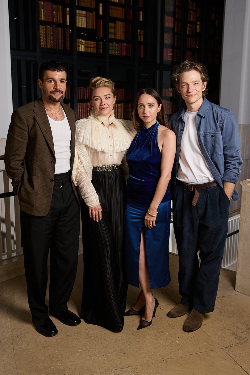 Christopher Abbott, Florence Pugh, Zoe Kazan and Mike Faist.