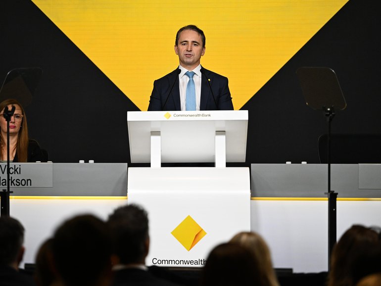 CBA chief executive Matt Comyn.