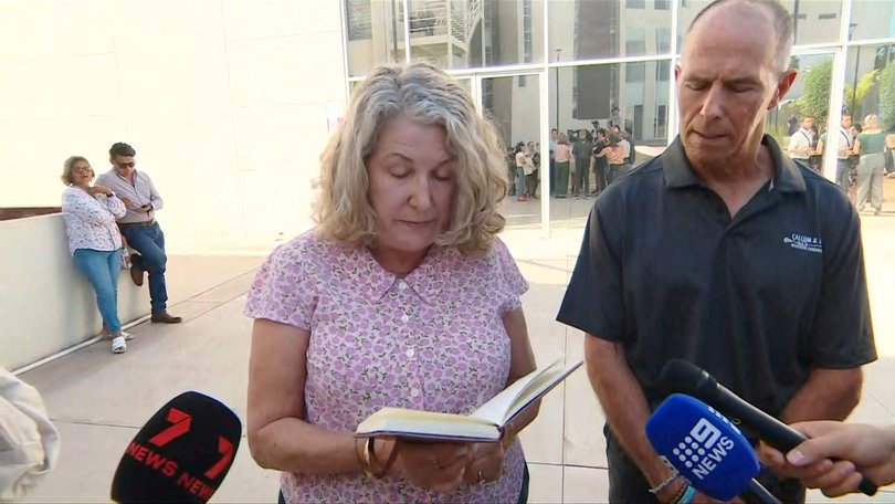 Martin and Debra Robinson have issued a statement as the trial of the men accused of murdering their children nears its conclusion. 