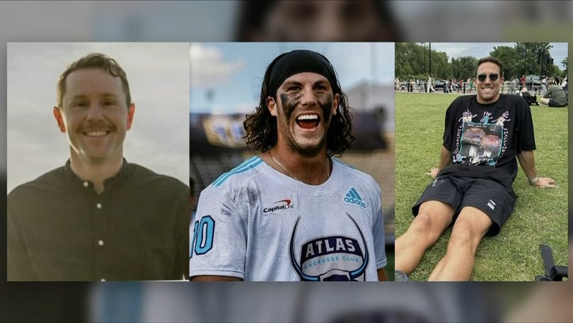 Carter Rhoad (left) and Callum and Jake Robinson were allegedly murdered in Mexico.