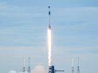 The 25-storey-tall SpaceX Falcon 9 rocket thundered off the launch pad in Florida. 