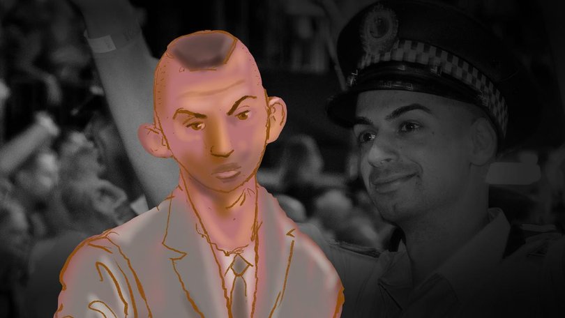 A police colleague of killer cop Beau Lamarre-Condon has testified about puzzling questions he asked.