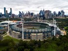 An aerial view of the Melbourne Cricket Ground.