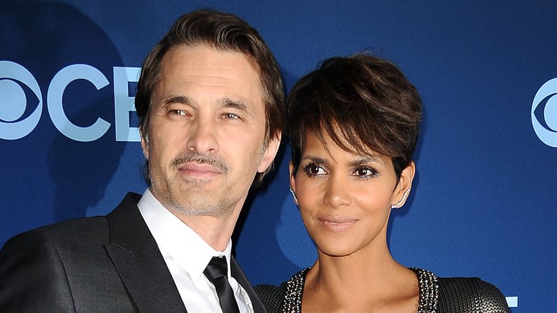 Actor Olivier Martinez and actress Halle Berry on June 16, 2014 in Los Angeles, California.  (Photo by Jason LaVeris/FilmMagic)