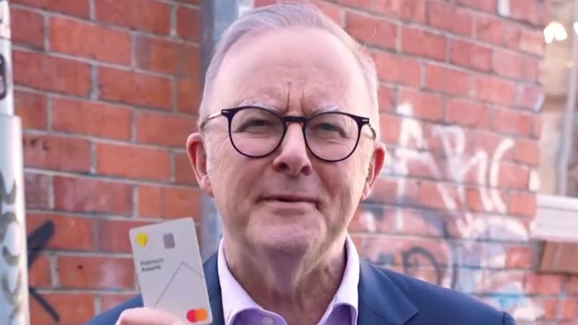 Liberal leader Angus Taylor accused Anthony Albanese of lying after the Prime Minister posted a video on social media boasting that a ban on credit and debit card surcharges would save you money “every time you tap” and claimed “from tomorrow, your morning coffee could be cheaper.”