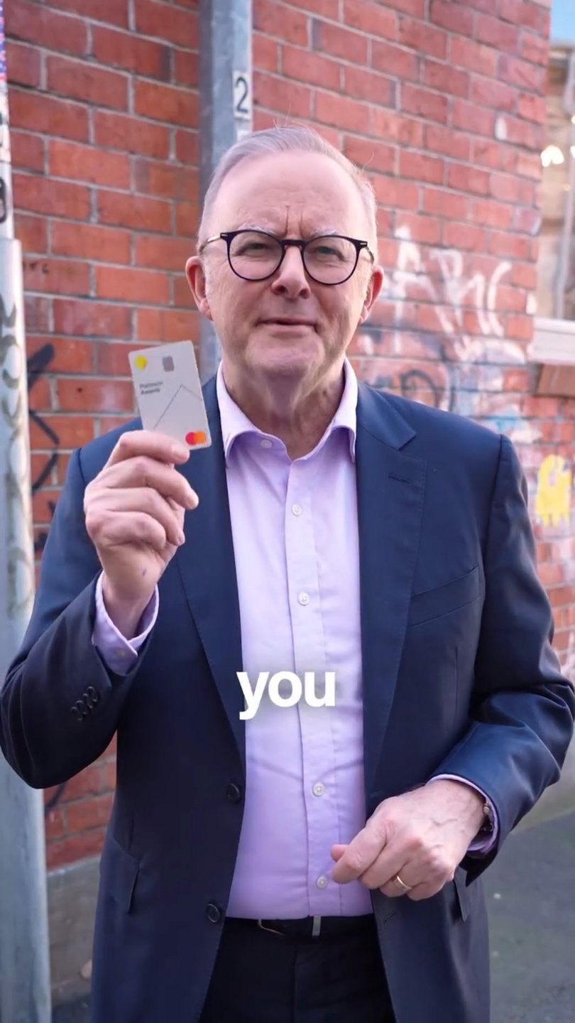 Anthony Albanese posted a video on social media boasting that a ban on credit and debit card surcharges would save you money “every time you tap” and claimed “from tomorrow, your morning coffee could be cheaper.”