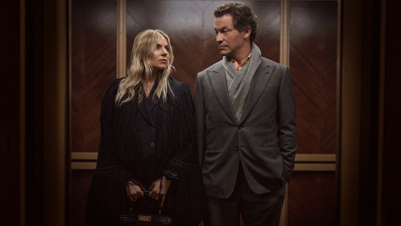 Sienna Miller and Dominic West in War.