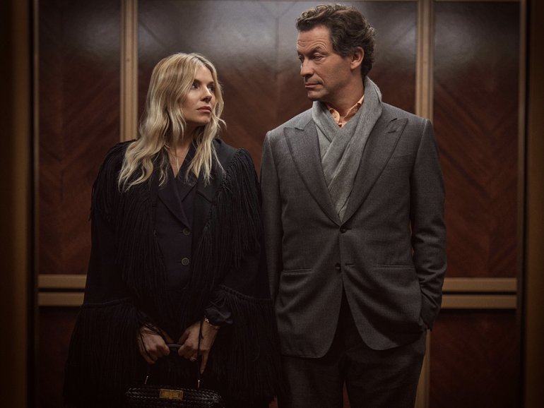 Sienna Miller and Dominic West in War.