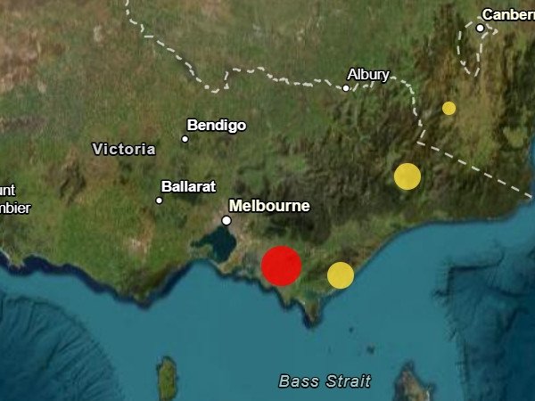 Victoria earthquake: Towns rattled by 4.8 magnitude tremor