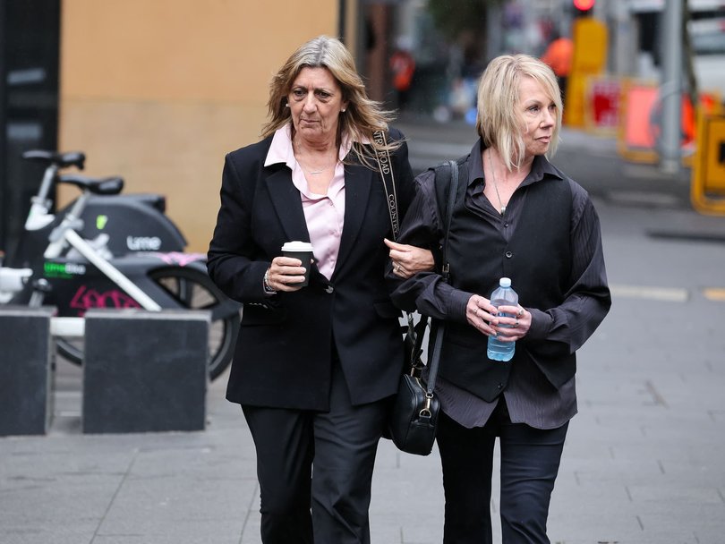 Mother of Luke Davies, Sandra Davies, and mother of Jessie Baird, Helen Baird, both sat in court during the first two weeks of the trial. Picture: NewsWire/ Gaye Gerard
