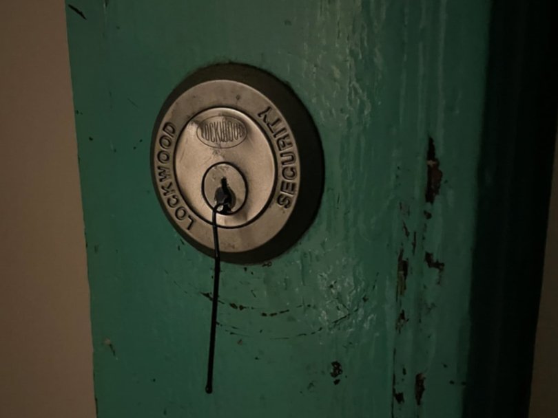 Mr Lamarre-Condon is accused of putting a bobby pin in the lock of Mr Baird’s door after allegedly breaking-in so it looked like it was a regular break-in, the jury was told. Picture: NewsWire Handout