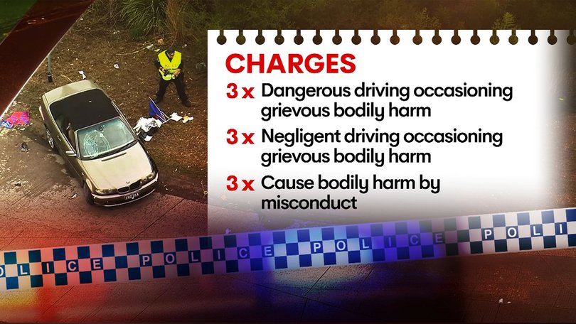 The alleged teen driver will face court on Sunday.