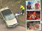 A Newcastle Knights fan has spoken from his hospital bed after a P-Plater allegedly ploughed into supporters gathered to farewell the NRL team ahead of the grand final.