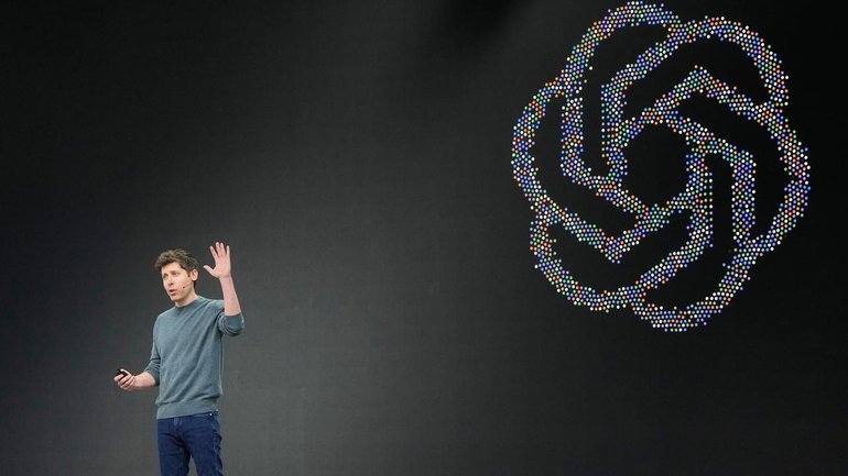 Sam Altman believes the world should accept some bad things happening for the benefits of AI. (AP PHOTO)