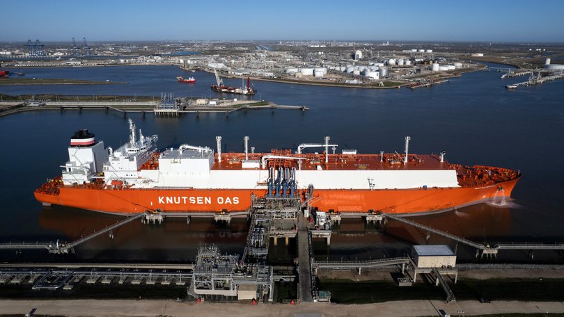 The Freeport LNG facility in Freeport, Texas, US.