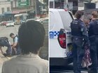 Police said the woman was confrontational towards officers.