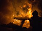 A teenage boy has been severely burned after the car he was in was firebombed in a suspected case of organised crime in Melbourne’s north west. Please note: this is a stock image of a car fire.