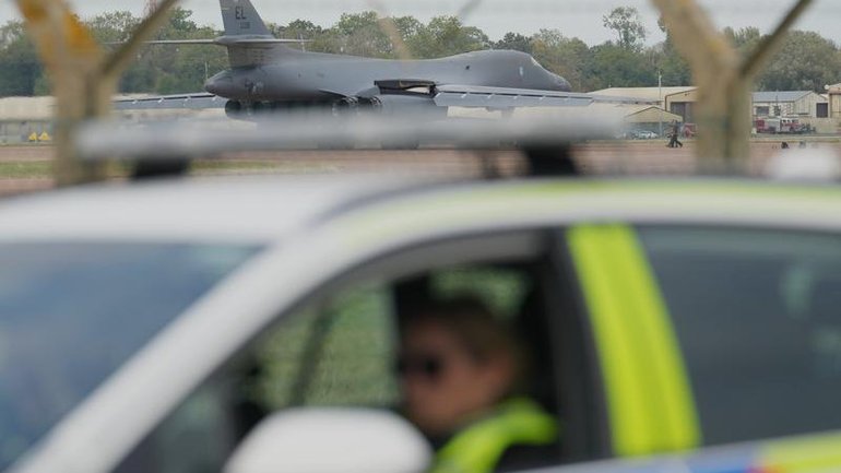 The planes' departure from the base comes after a security incident that authorities linked to Iran. 