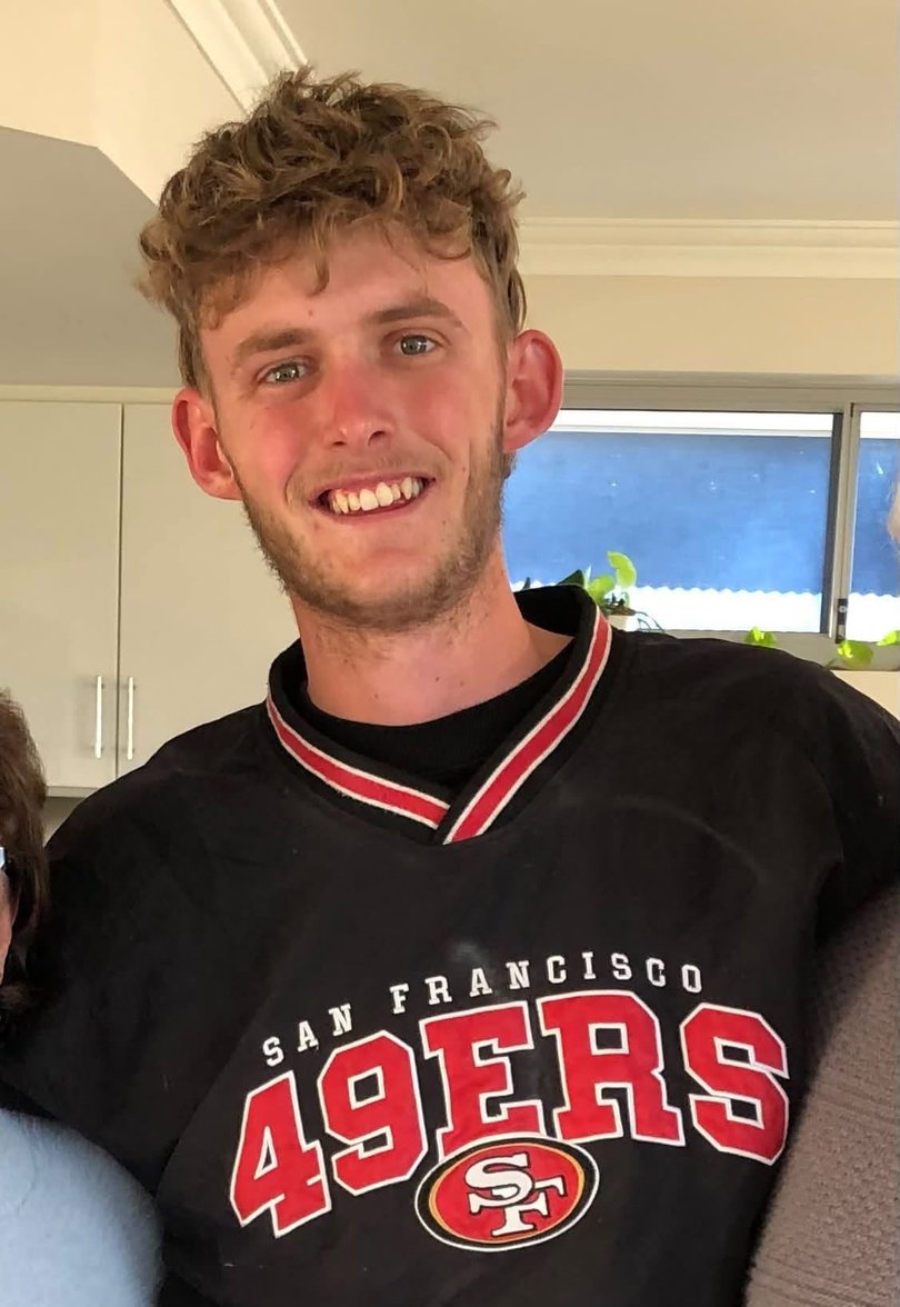 Kaine Fisher was critically injured while working on a family friend’s garden.