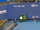 Daniil Medvedev was defaulted from the Beijing Open after hitting a ball into the crowd, injuring a spectator.